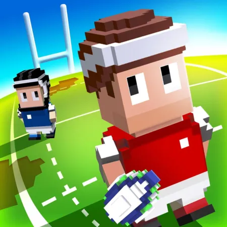 Portada de Blocky Rugby