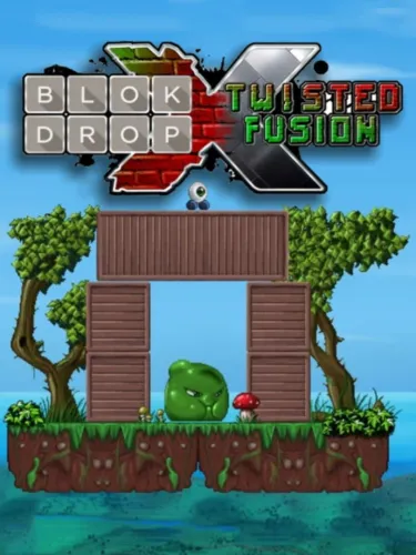 Portada oficial del videojuego Blok Drop x Twisted Fusion