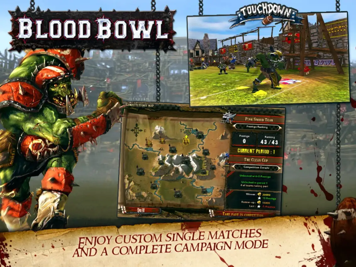 Portada de Blood Bowl Tablet