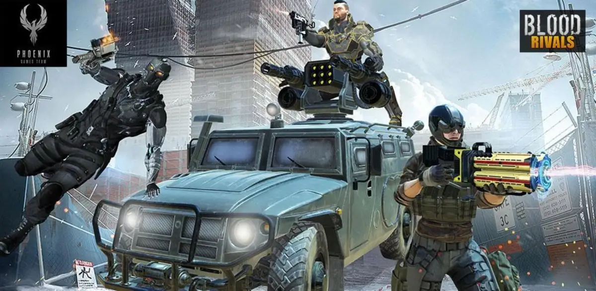 Portada de Blood Rivals: Survival Battleground Shooting Games