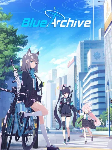 Portada de Blue Archive