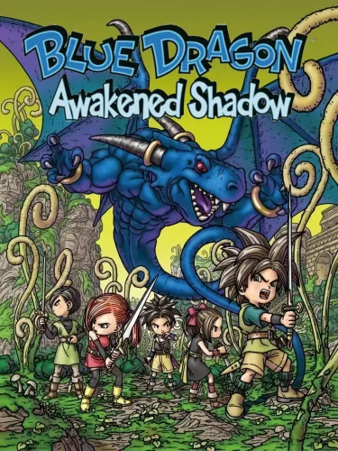 Portada oficial del videojuego Blue Dragon: Awakened Shadow