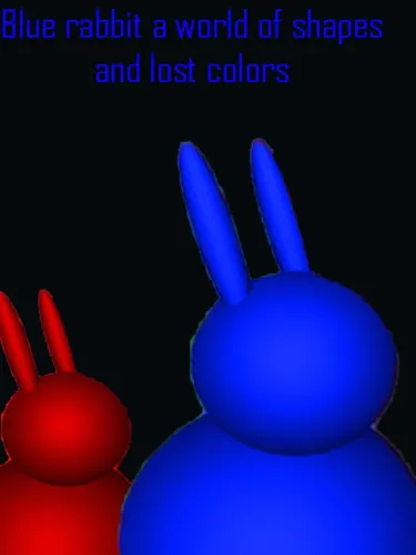 Portada de Blue rabbit a world of shapes and lost colors