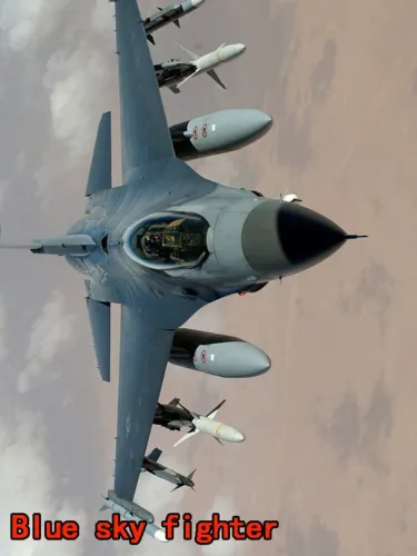 Portada de Blue sky fighter