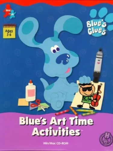 Portada de Blue’s Art Time Activities