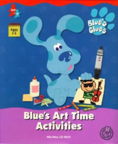 Portada de Blue’s Clues: Blue’s Art Time Activities