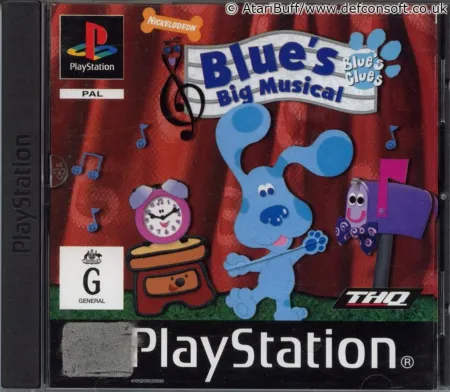 Portada de Blue’s Clues: Blue’s Big Musical