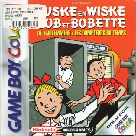 Portada oficial del videojuego Bob et Bobette: Les Dompteurs du Temps