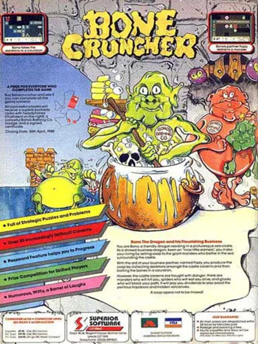 Portada de Bone Cruncher