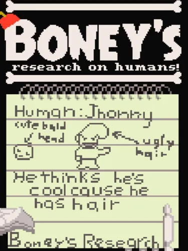Portada de Boney’s Research on Humans!
