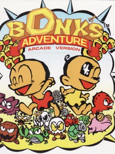 Portada de Bonk’s Adventure: Arcade Version