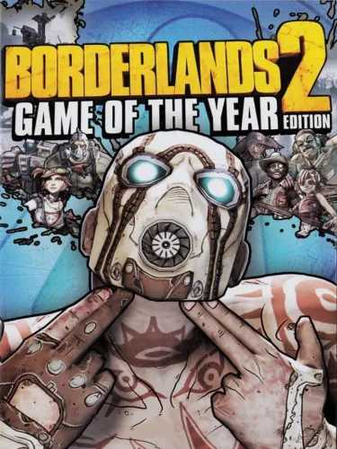 Portada oficial del videojuego Borderlands 2: Game of the Year Edition