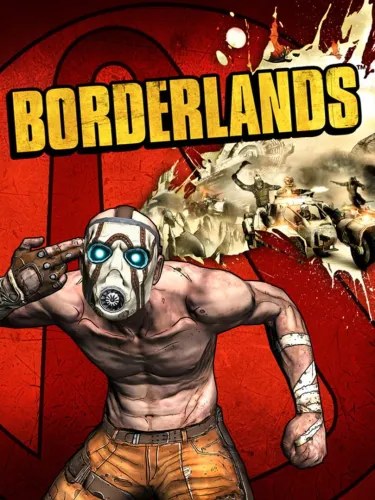 Portada oficial del videojuego Borderlands
