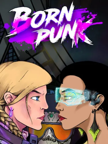 Portada oficial del videojuego Born Punk