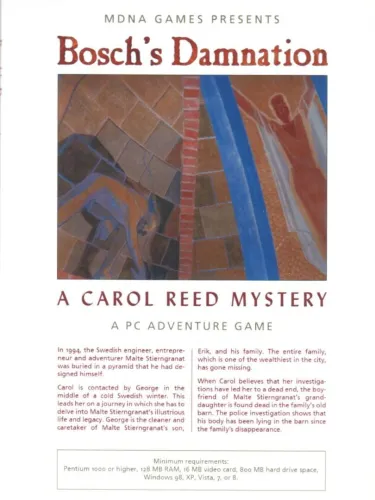 Portada de Bosch’s Damnation