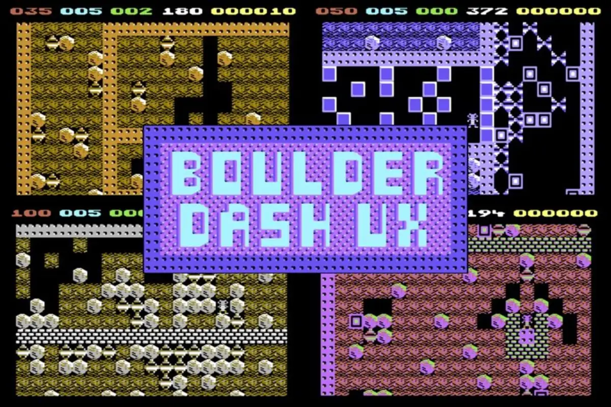 Portada de Boulder Dash UX