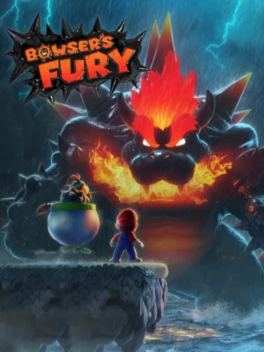 Portada oficial del videojuego Bowser’s Fury