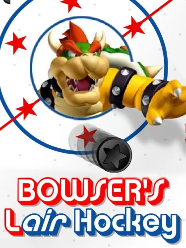Portada de Bowser’s Lair Hockey