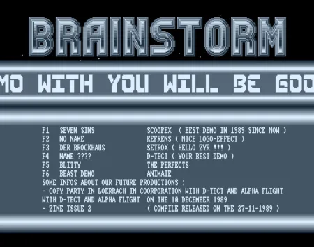 Portada de Brainstorm