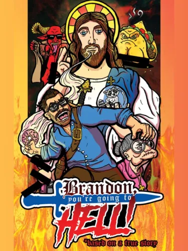 Portada oficial del videojuego Brandon, You’re Going to Hell!