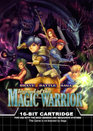 Portada de Brave Battle Saga: Legend of the Magic Warrior