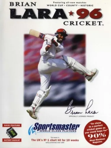 Portada de Brian Lara Cricket ’96