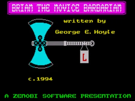 Portada de Brian: The Novice Barbarian