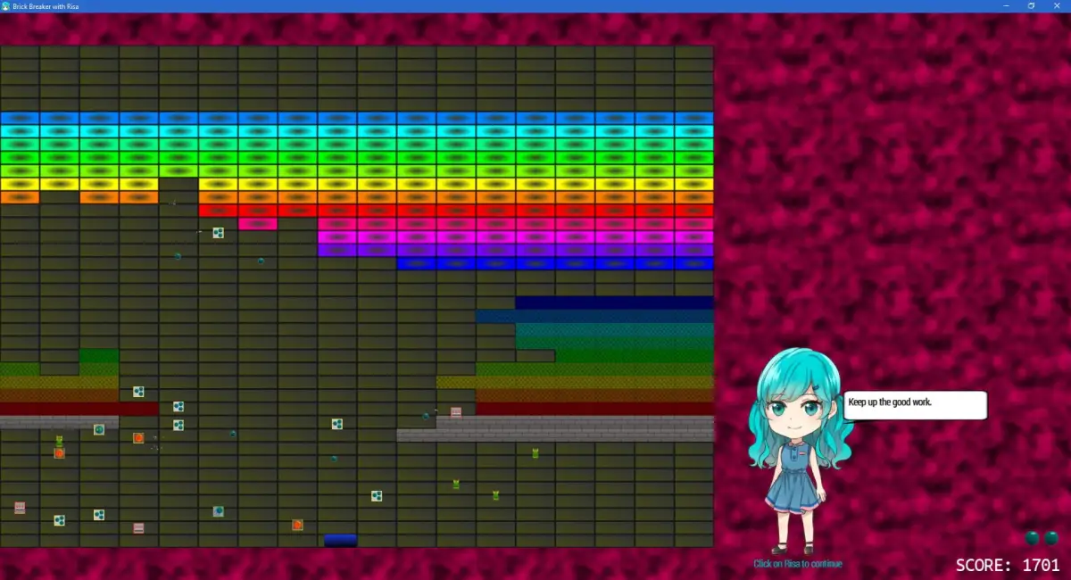 Portada de Brick Breaker with Risa