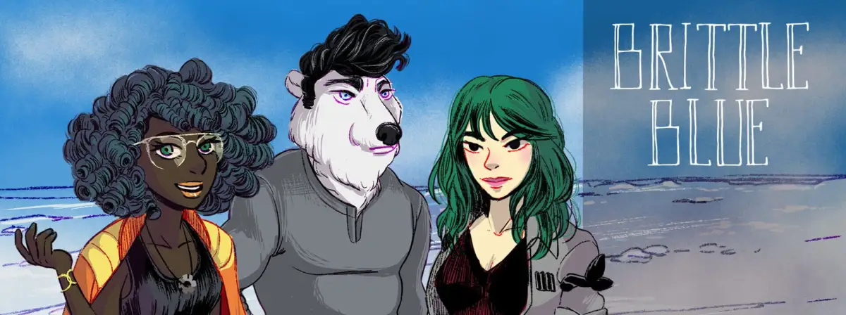 Portada de Brittle Blue