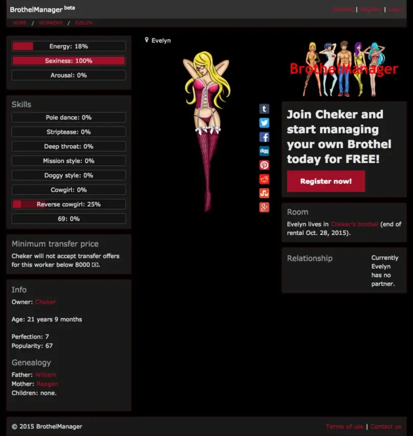 Portada de BrothelManager