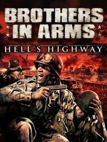 Portada oficial del videojuego Brothers in Arms: Hell’s Highway