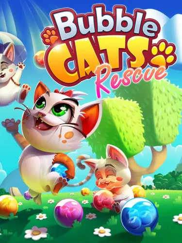 Portada de Bubble Cats Rescue