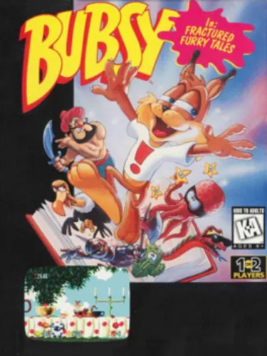 Portada de Bubsy in Fractured Furry Tales