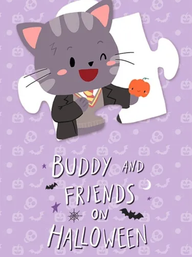 Portada oficial del videojuego Buddy and Friends on Halloween