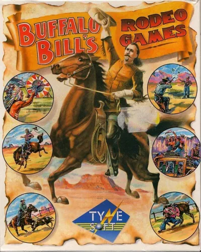 Portada oficial del videojuego Buffalo Bill’s Wild West Show