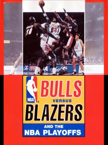 Portada de Bulls Versus Blazers and the NBA Playoffs