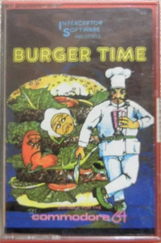 Portada de Burger Time