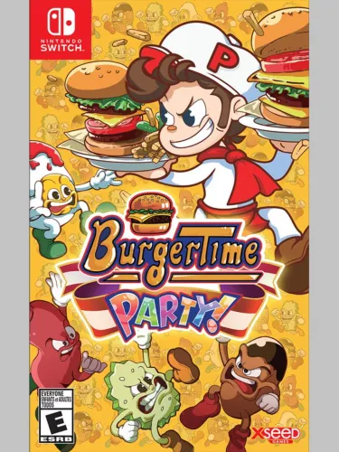 Portada de BurgerTime Party!