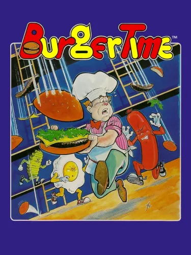 Portada de BurgerTime