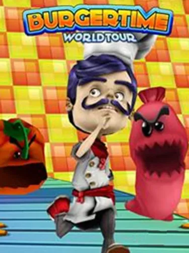 Portada de BurgerTime: World Tour