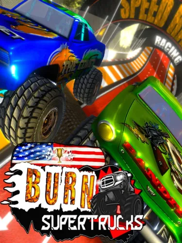 Portada de Burn! SuperTrucks