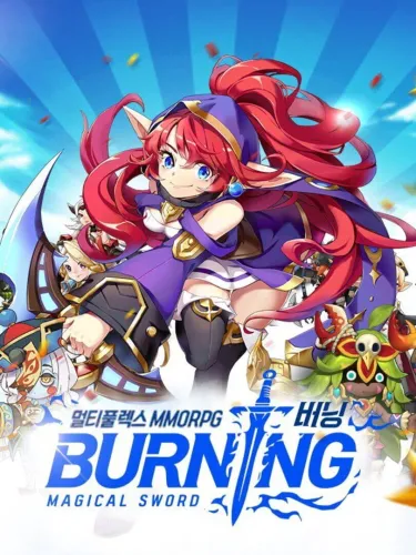 Portada de Burning: Magical Sword
