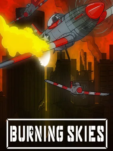Portada de Burning Skies