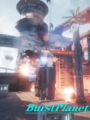 Portada de Burst Planet