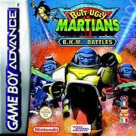 Portada de Butt Ugly Martians: B.K.M. Battles