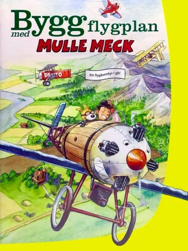 Portada de Bygg Flygplan med Mulle Meck