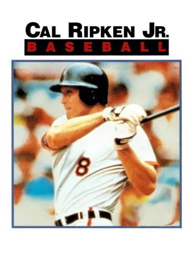 Portada de Cal Ripken Jr. Baseball