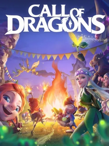 Portada oficial del videojuego Call of Dragons