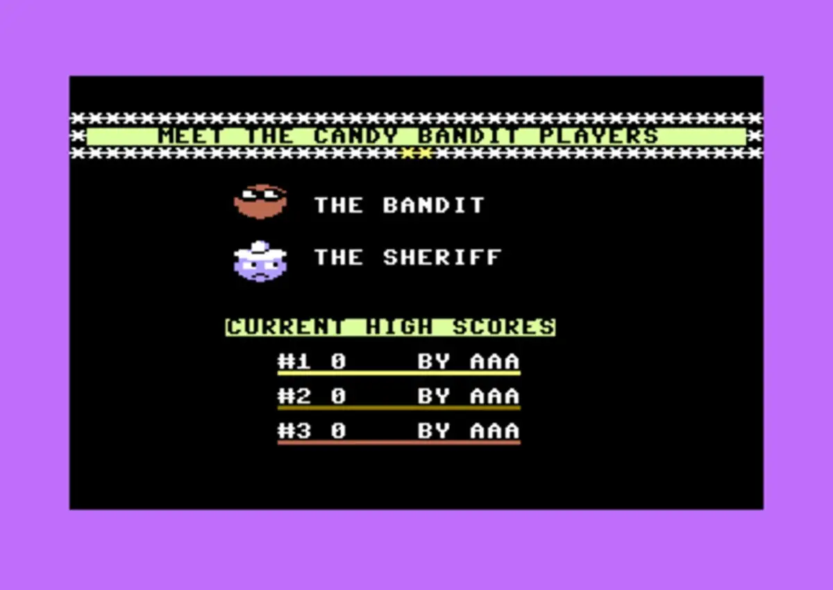 Portada de Candy Bandit