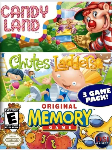 Portada de Candy Land / Chutes & Ladders / Original Memory Game